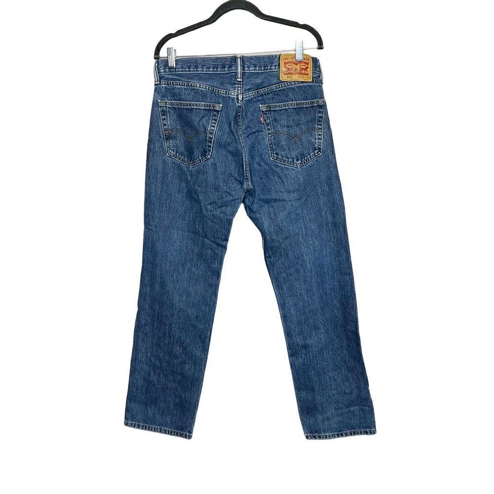Levi’s medium wash 505 jeans size 32 X 32 - Picture 4 of 15